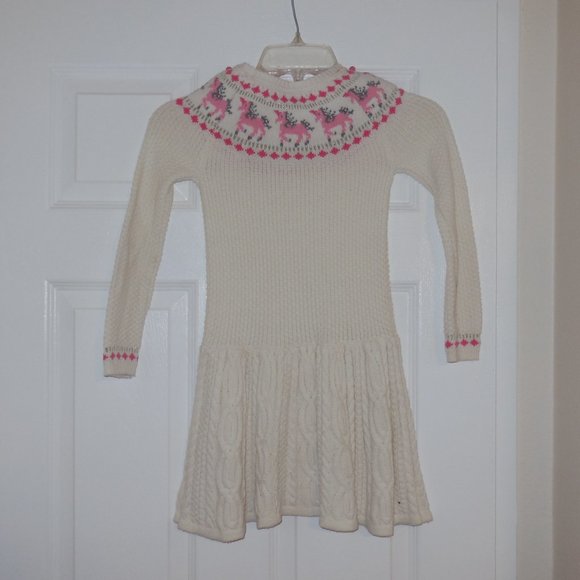 Isaac Mizrahi Sweater Dress Girl Size S (5-6) - Picture 5 of 6